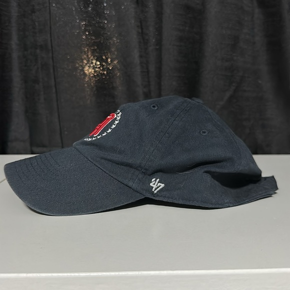 47 Navy blue Barstool baseball hat with adjustable back - Picture 2 of 4